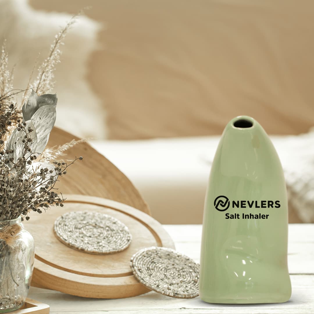 Himalayan Pink Salt Inhaler - Ceramic