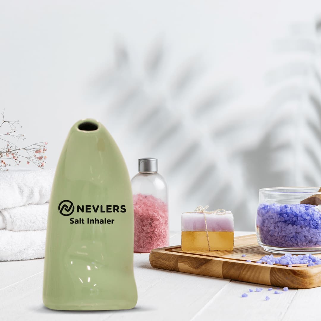 Himalayan Pink Salt Inhaler - Ceramic