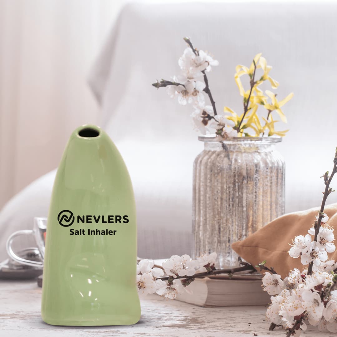 Himalayan Pink Salt Inhaler - Ceramic