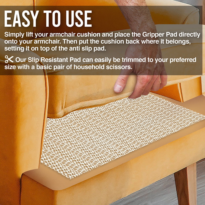 Armchair Gripper Pads