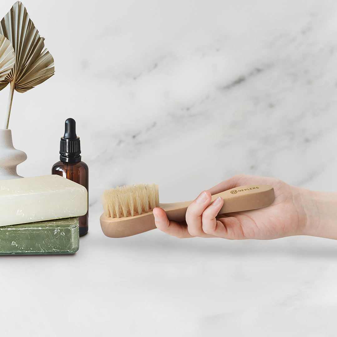 Boar Bristle Body Brush Set