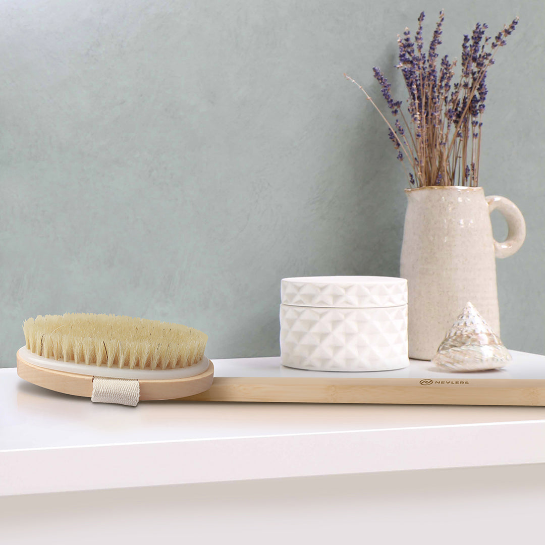 Boar Bristle Body Brush Set