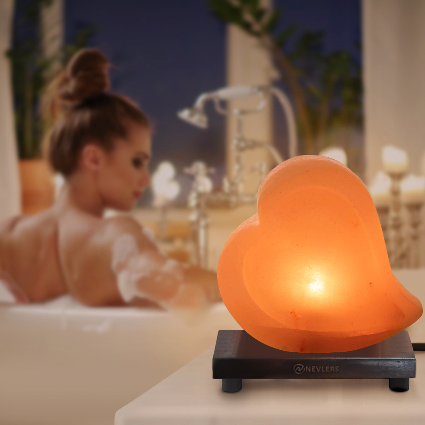 Himalayan Salt Lamp | Heart Shape