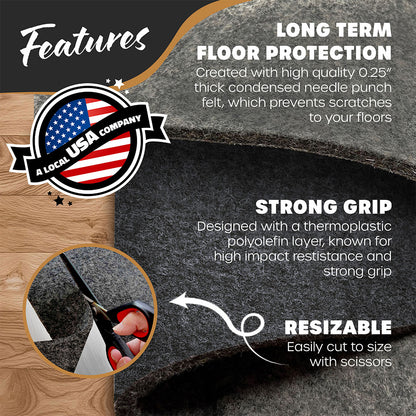 Felt Non-Slip Rug Pad