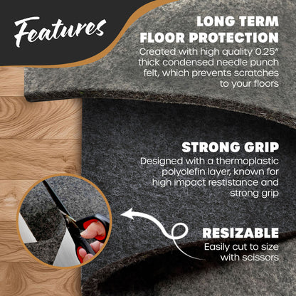 Felt Non-Slip Rug Pad