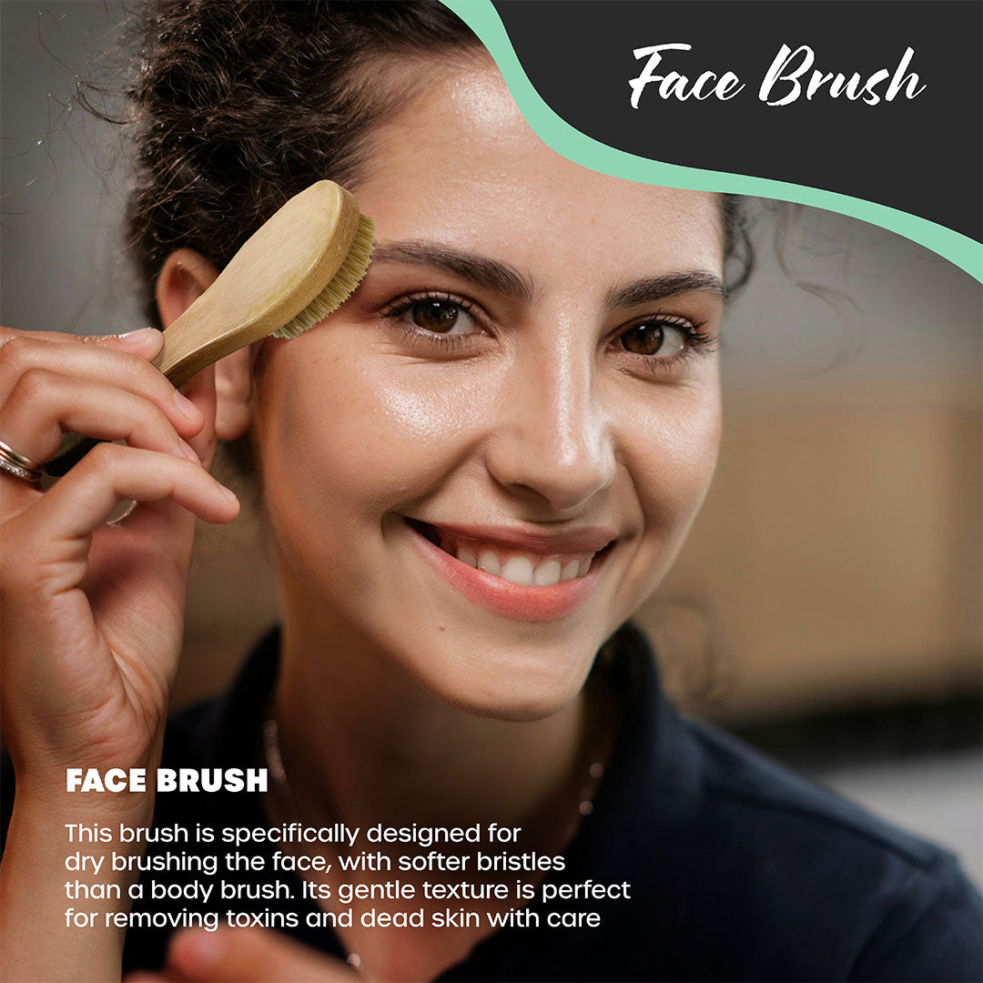 Boar Bristle Body Brush Set