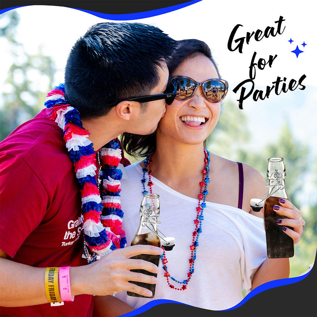 Swing Top Glass Bottles | Square Shape