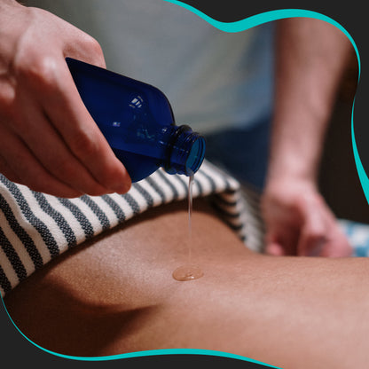 Blue Glass Boston Bottles with Twist Caps - 8 Oz