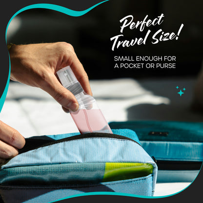 Clear Glass Spray Bottles - 2 Oz.