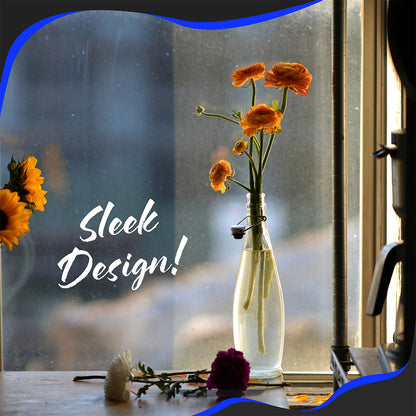 Swing Top Glass Bottle Sets | Teardrop Shape