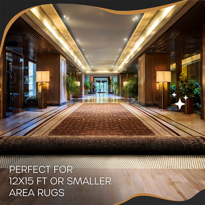 Non-Slip Rug Pad - PVC Foam - White