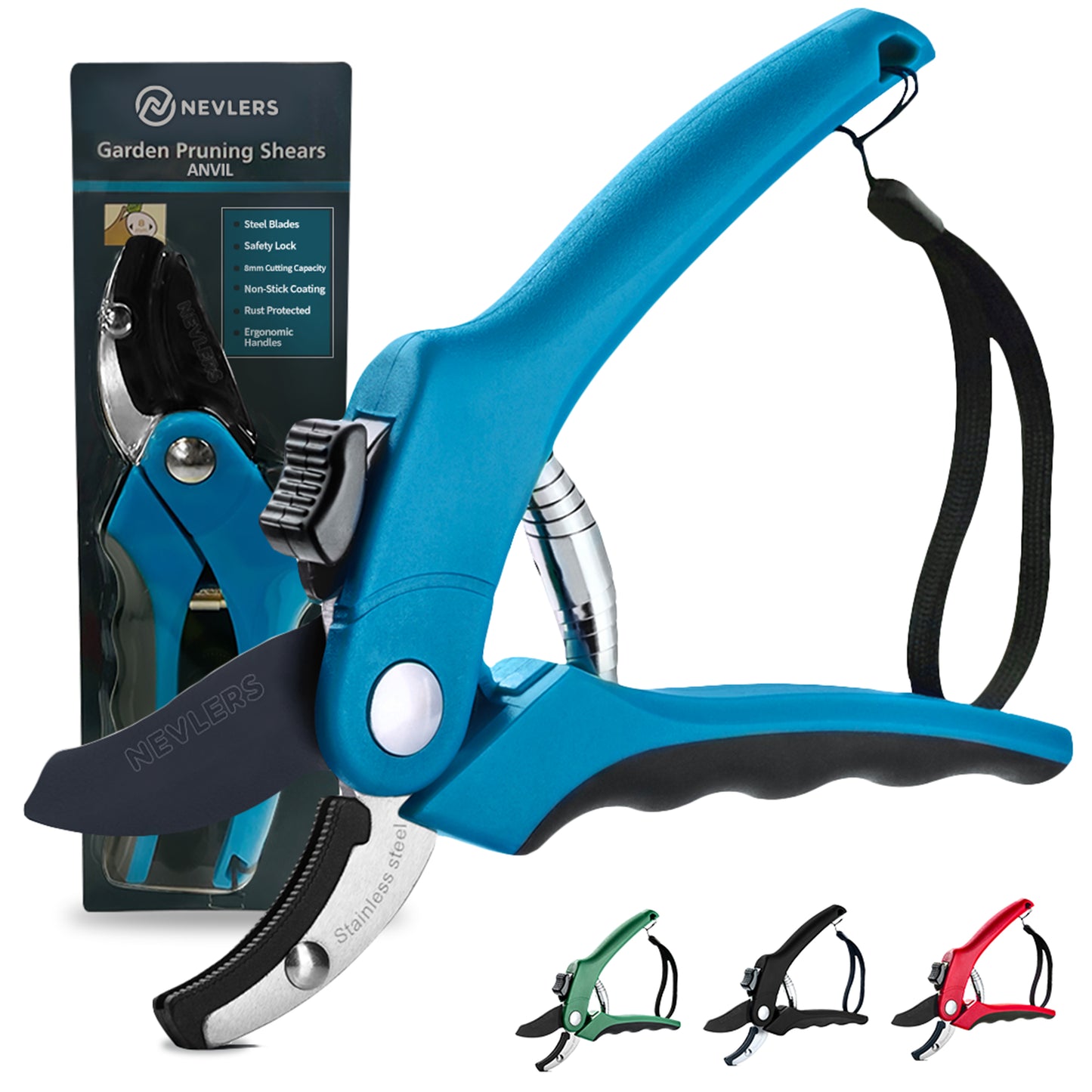 Garden Pruning Shears - Anvil