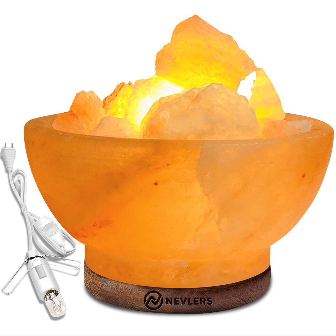 Himalayan Salt Lamp | Coal Fire Bowl