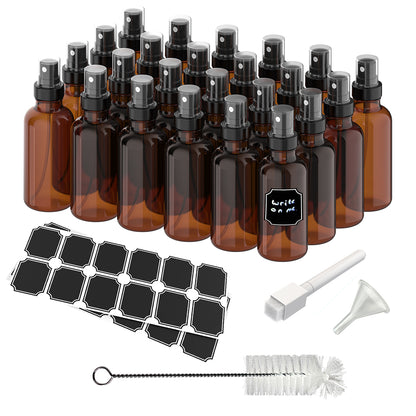 Amber Glass Spray Bottles