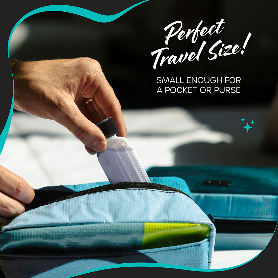 Nevlers 2 oz Boston Round Clear Glass Bottles (Set of 24) | Includes Funnel, Brush, Shrink Wrap, Labels and Marker