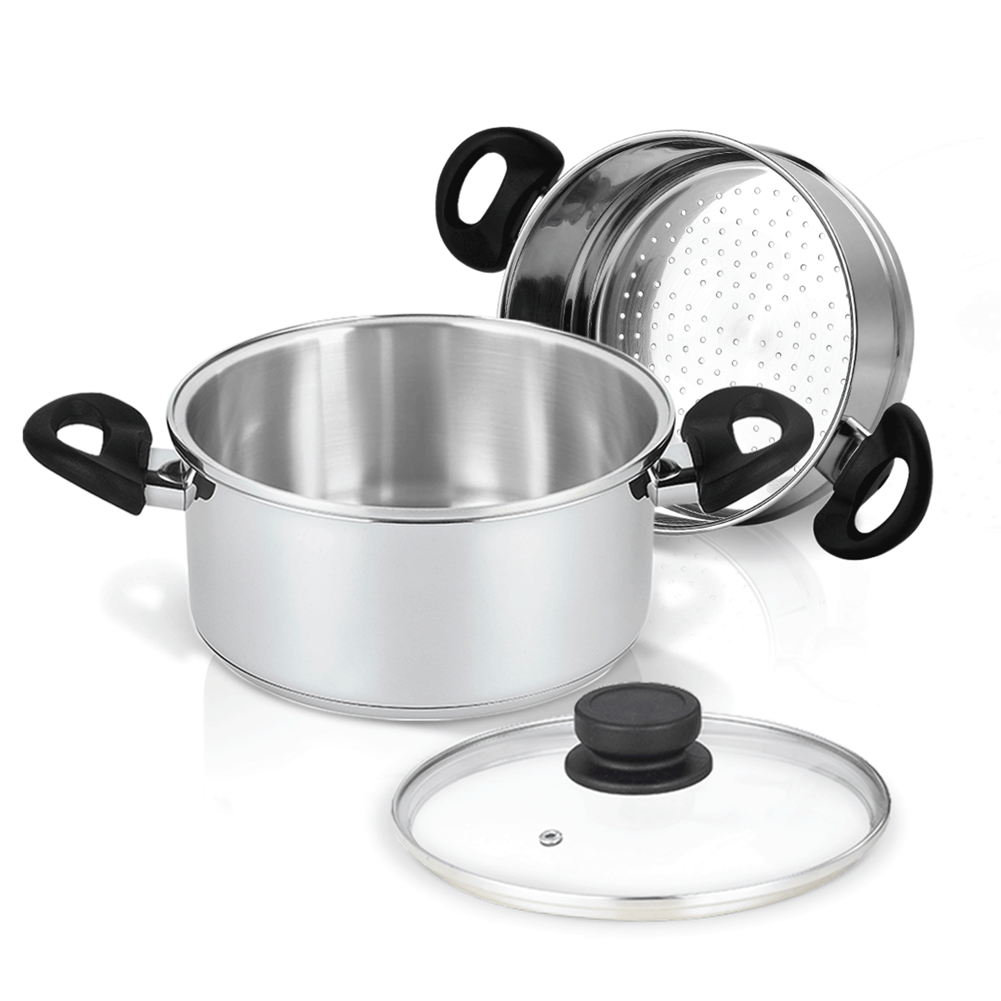 3 Qt Steamer Set With Lid