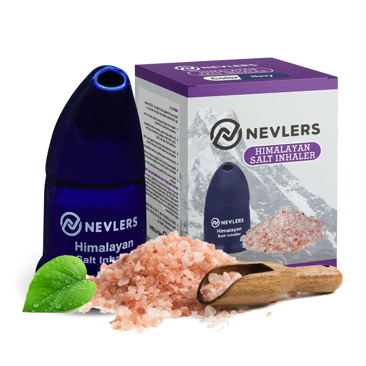 Nevlers Pink Himalayan Salt Inhalers