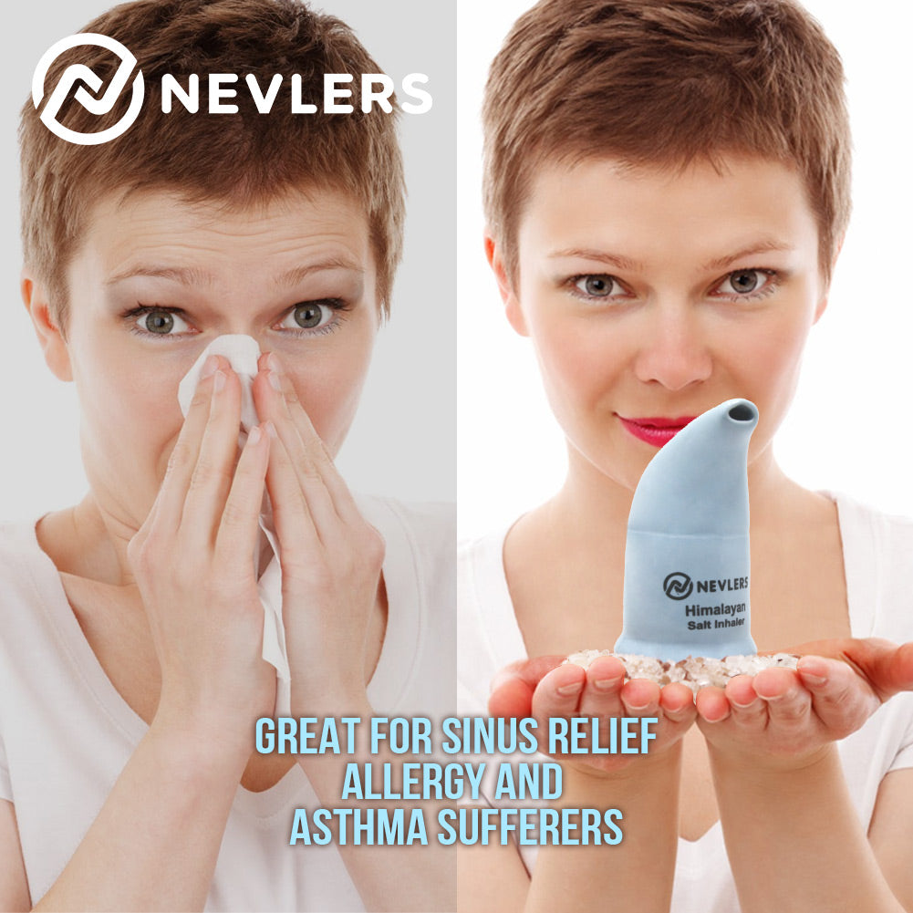 Nevlers Himalayan Salt Inhaler - Blue