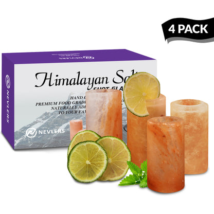 Himalayan Salt Shot Glasses | Round