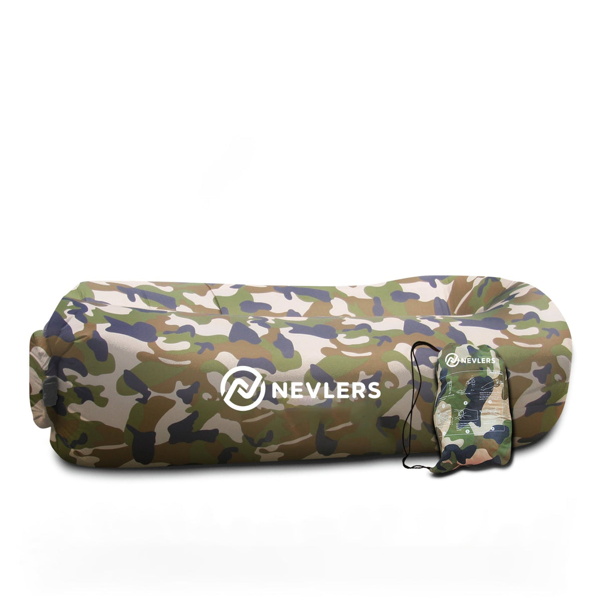 Inflatable Lounger - Camouflage - 1 Pack