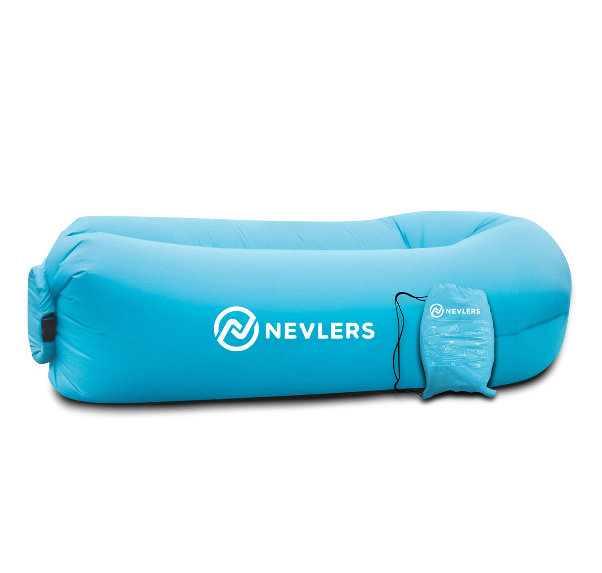 Inflatable Lounger - Blue - 1 Pack