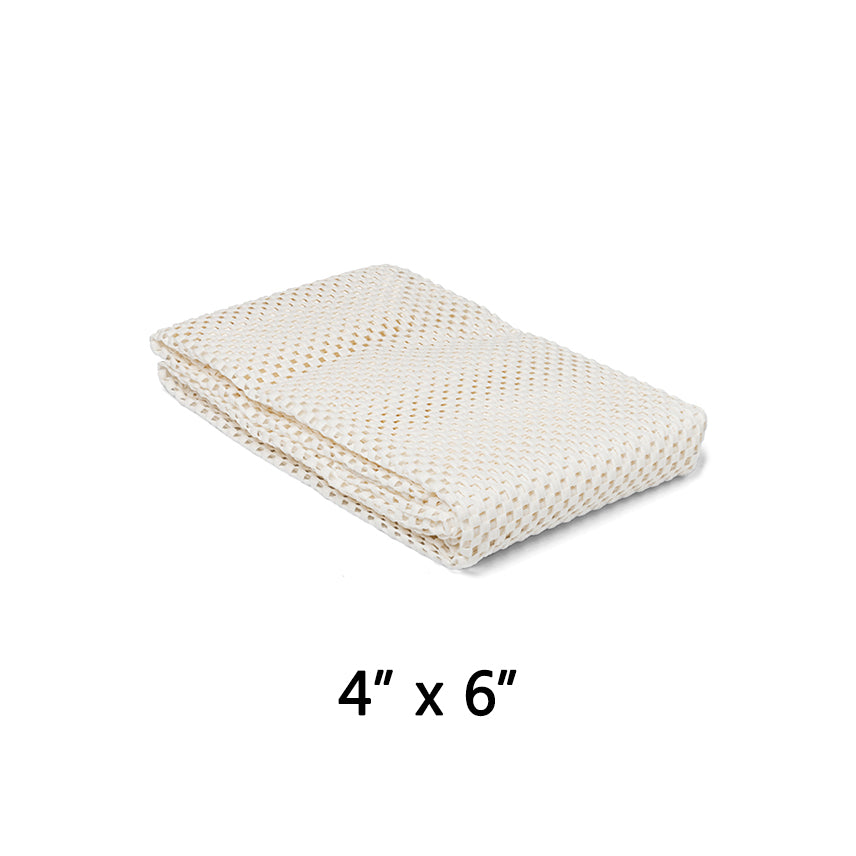 Non-Slip Rug Pad - PVC Foam - White